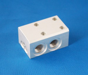 Aluminum CNC Spare Machine Part for Hydraulic and Pneumatic Valve Components